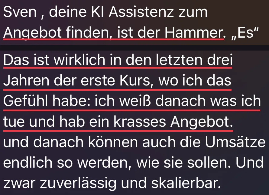 Stimme aus dem Skillagents Business System